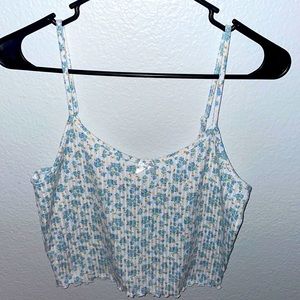 Floral cropped Cami